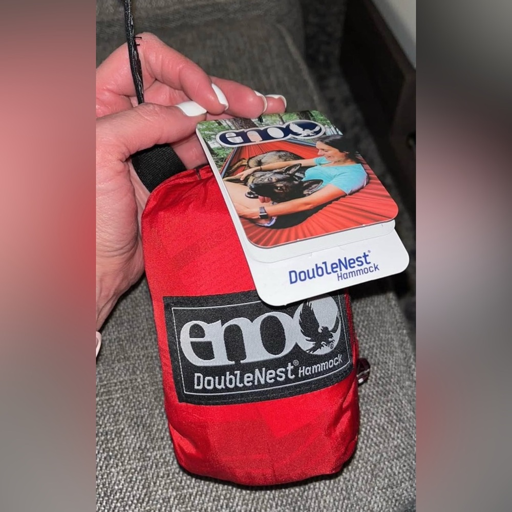 ENO DoubleNest Hammock in Red